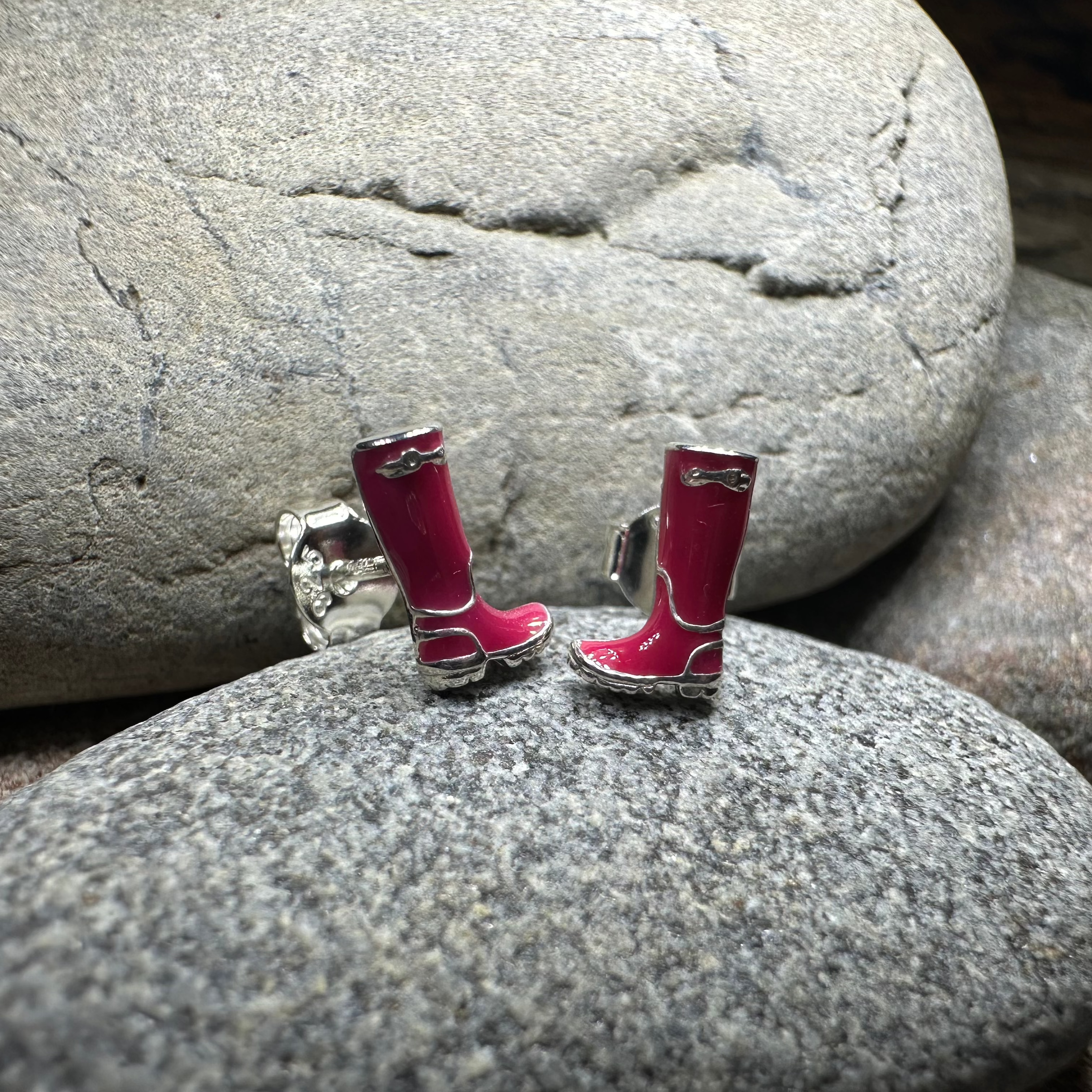 Rainy Day Wellies Boot Earrings