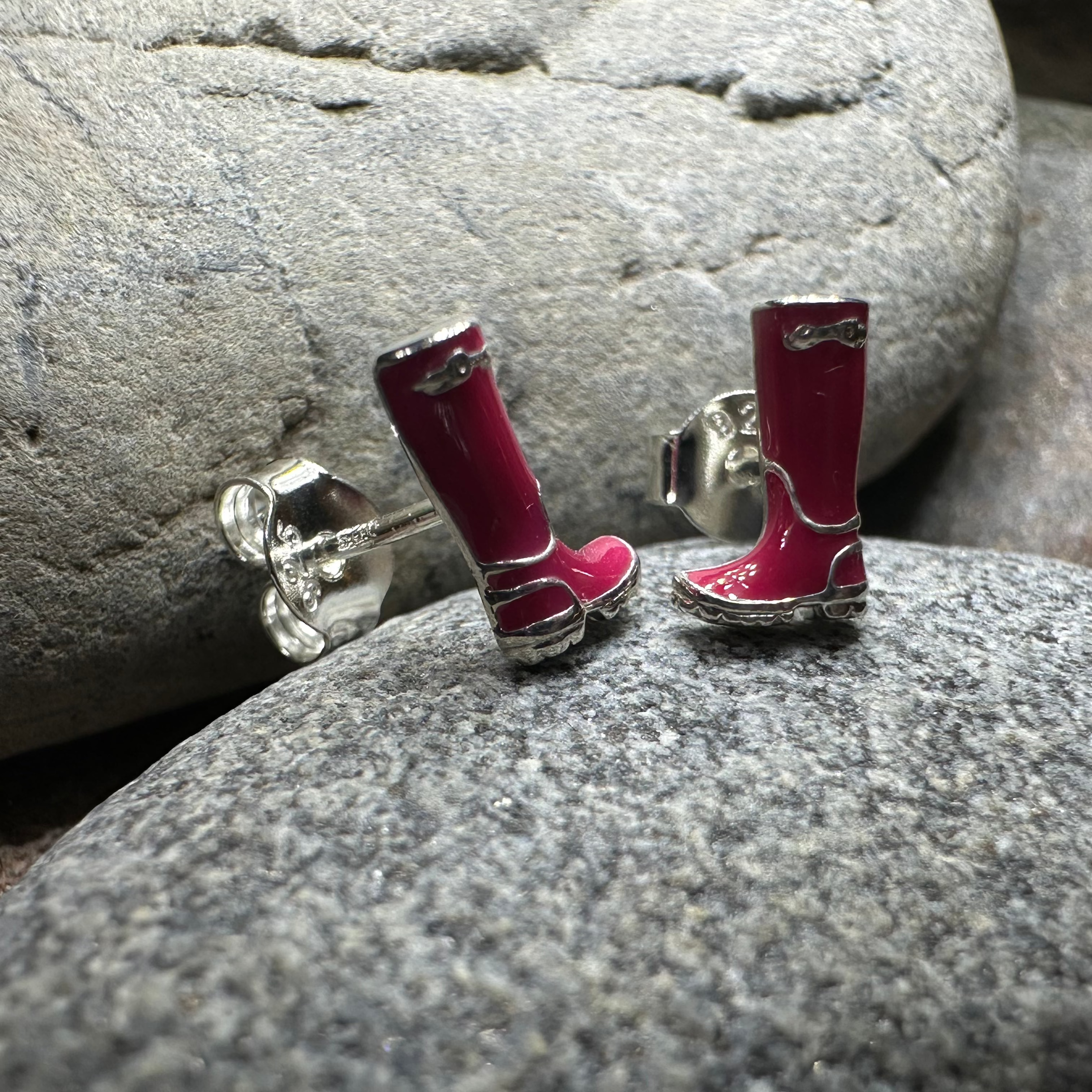 Rainy Day Wellies Boot Earrings