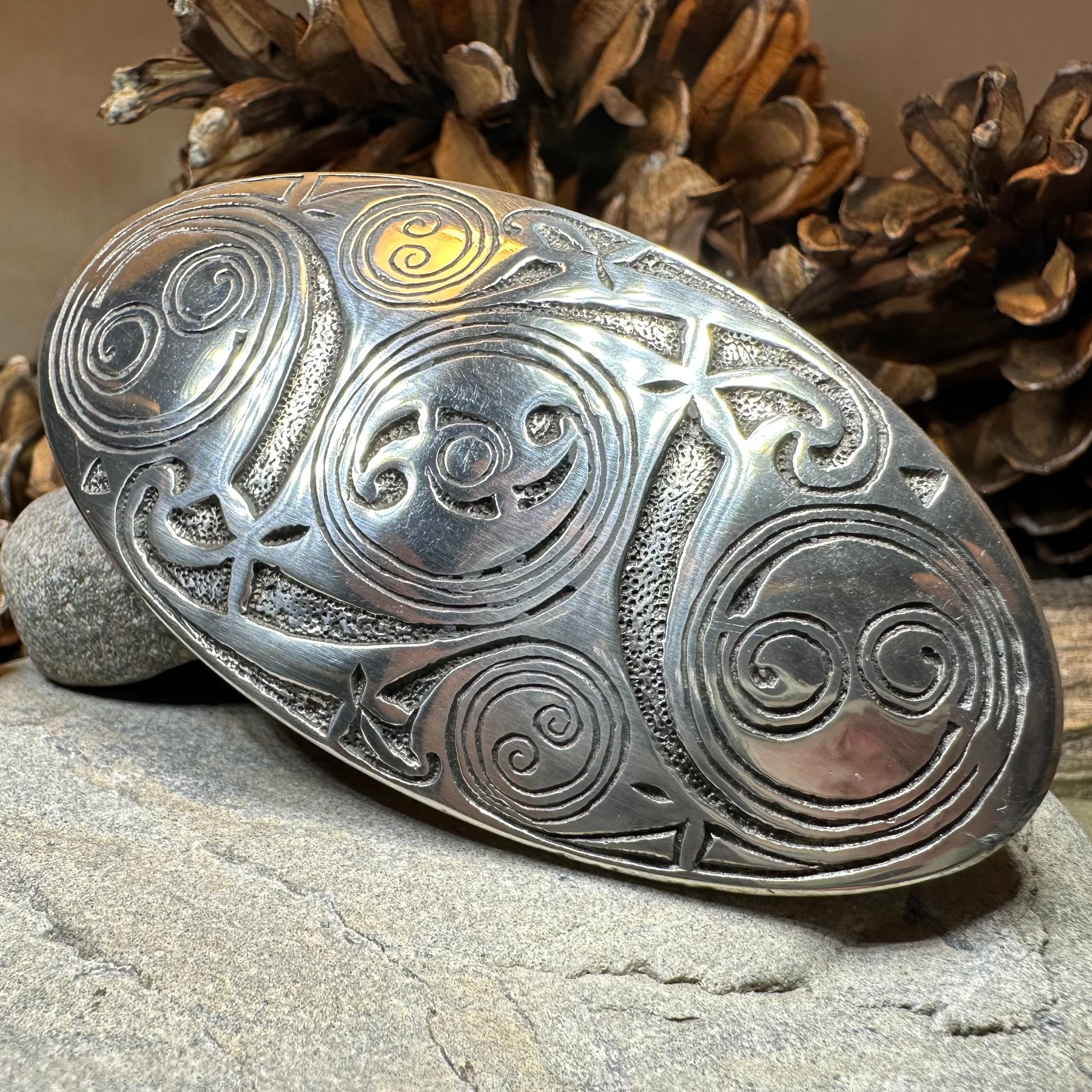 Braemar Celtic Hair Clip for Women