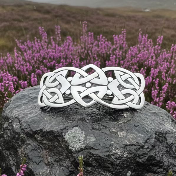 Celtic Friendship Knot Hair Clip for Women