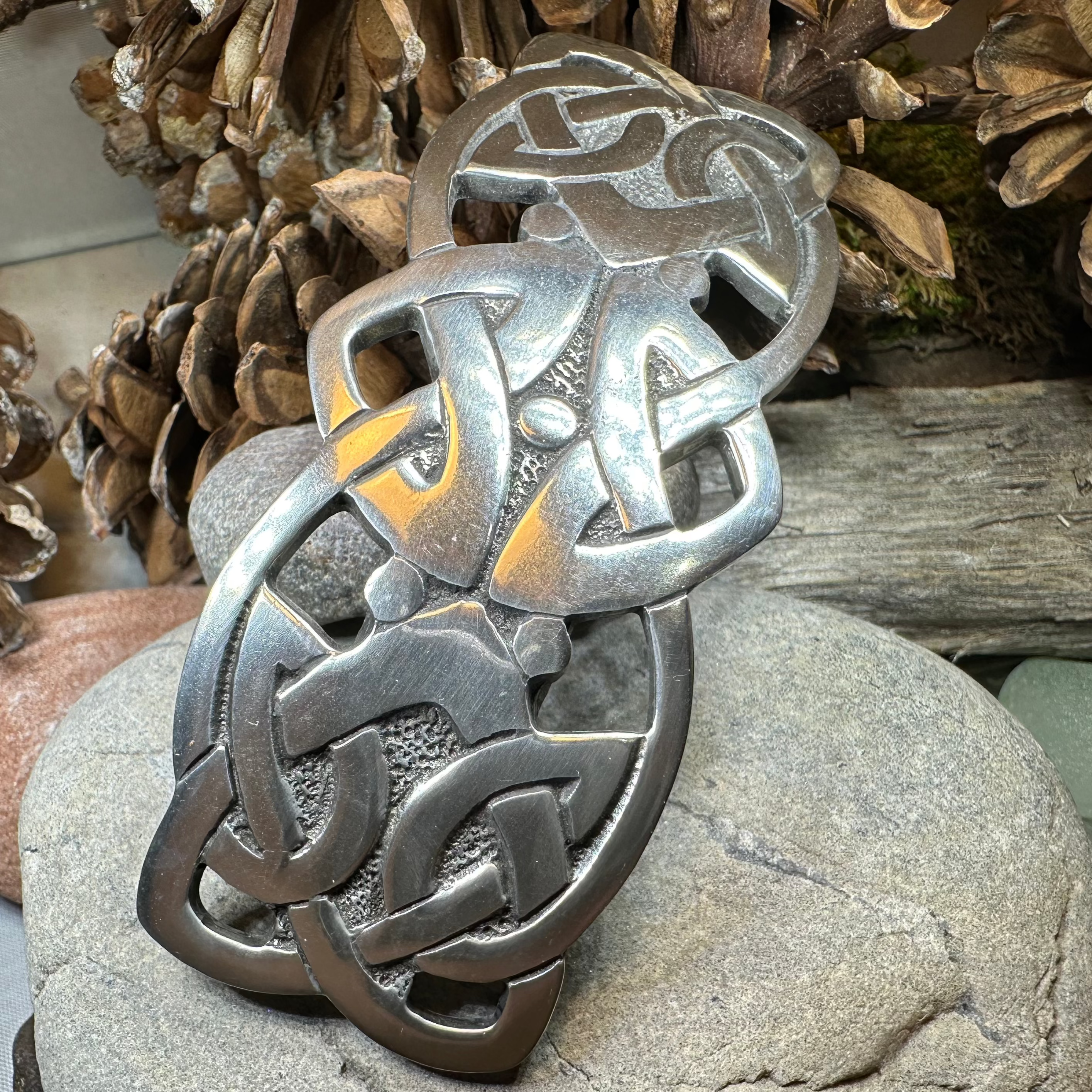 Celtic Friendship Knot Hair Clip for Women