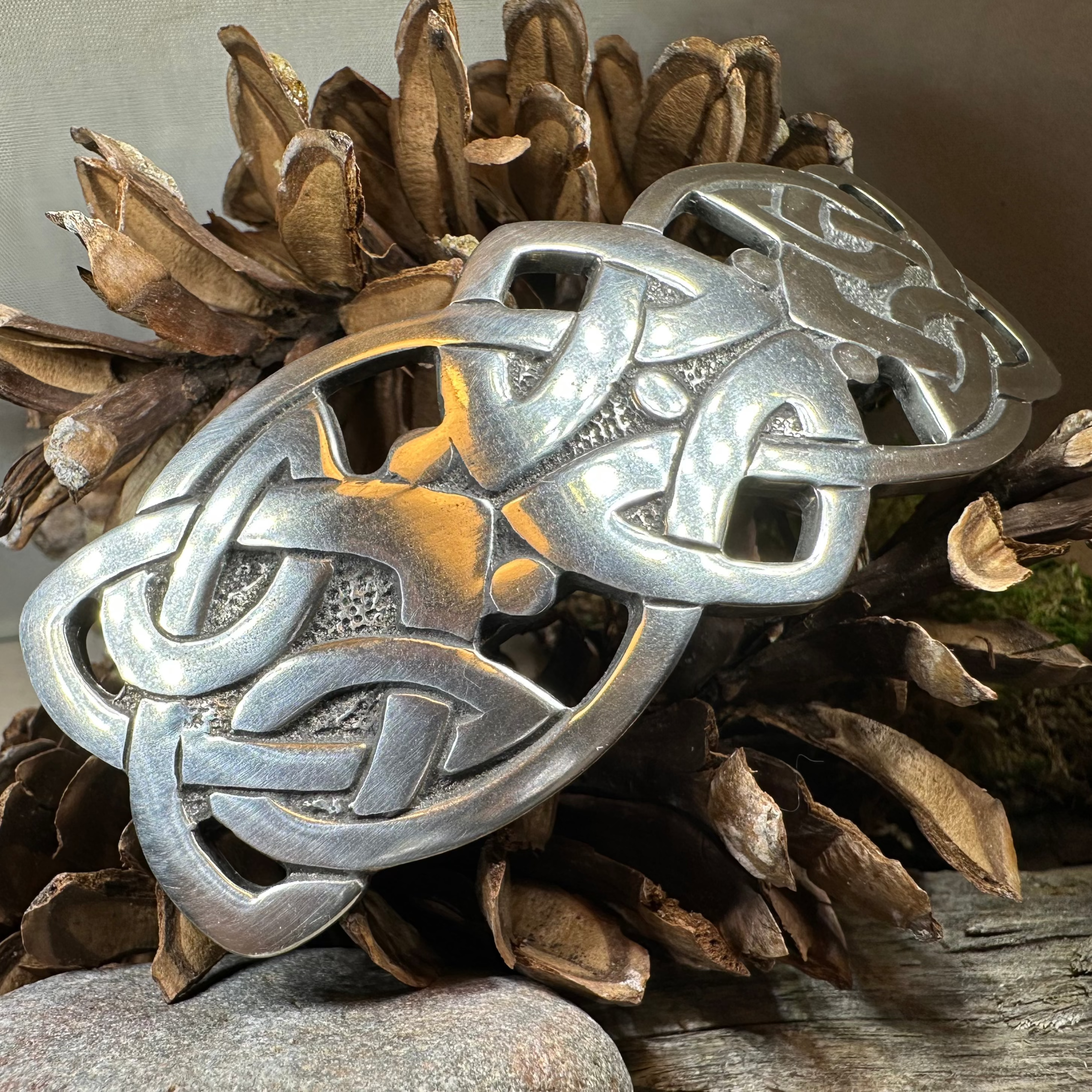 Celtic Friendship Knot Hair Clip for Women