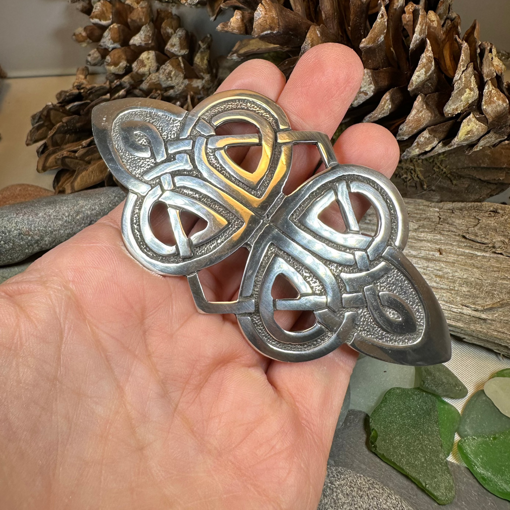 Celtic Honesty Knot Hair Clip for Women