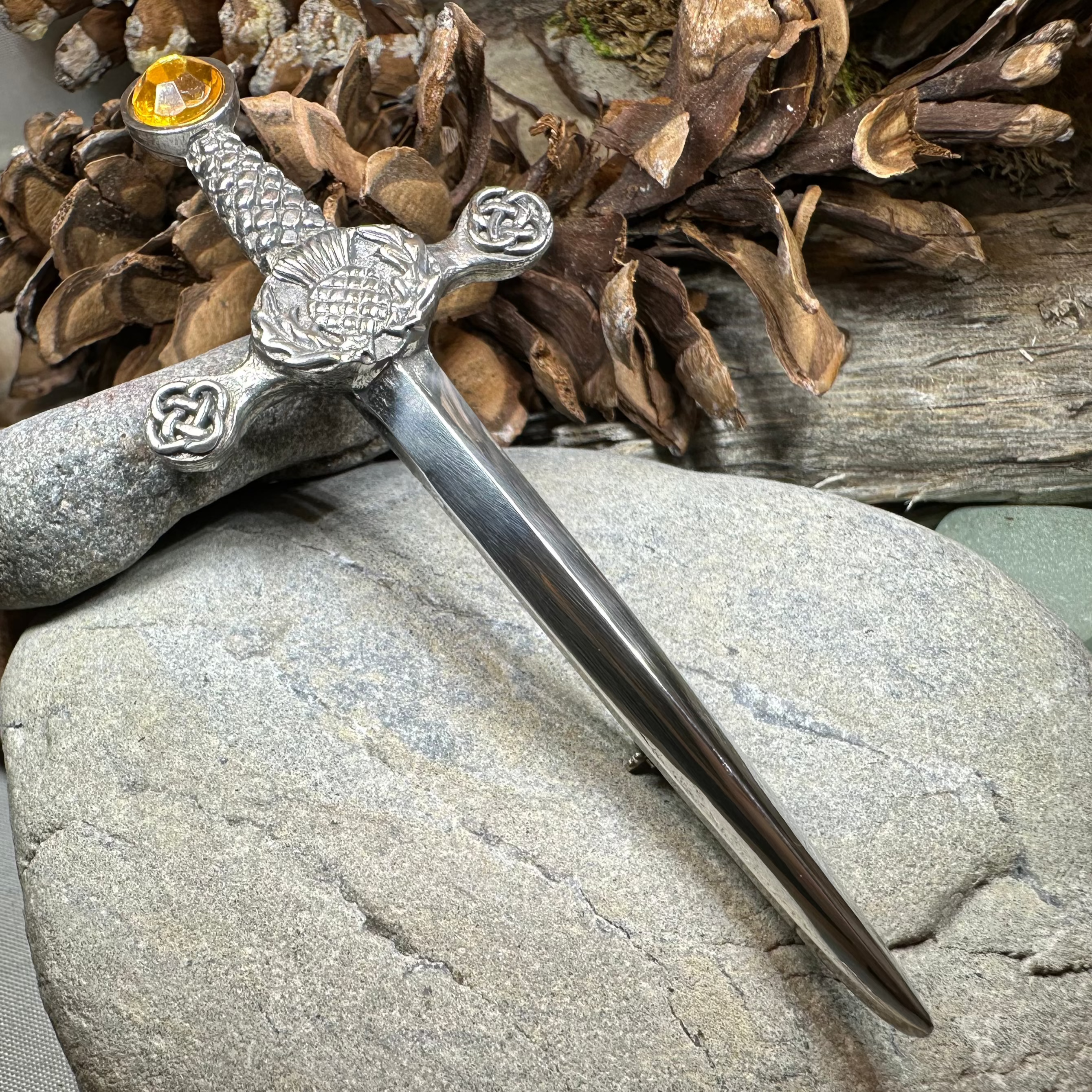 Alexander Scottish Thistle Kilt Pin