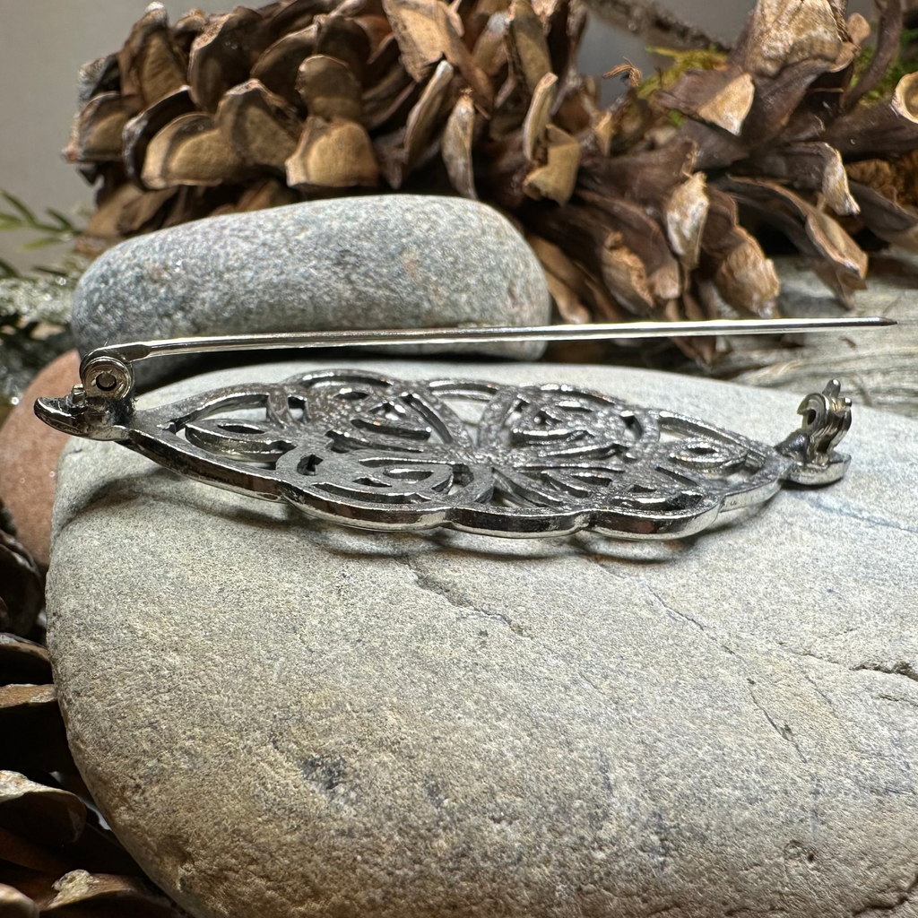 Jenna Celtic Knot Brooch