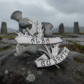 Alba Gu Brath Thistle Kilt Pin - Handmade in Scotland