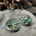 Heathergems Tree of Life Earrings from Scotland
