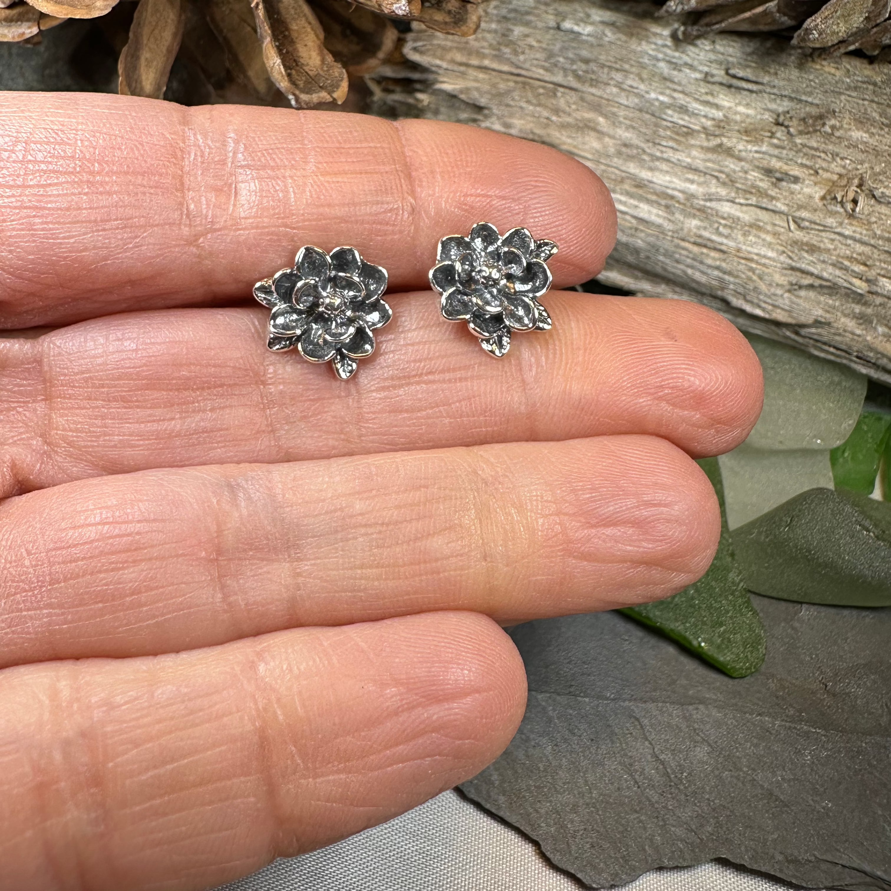 Sweet Magnolia Post Earrings