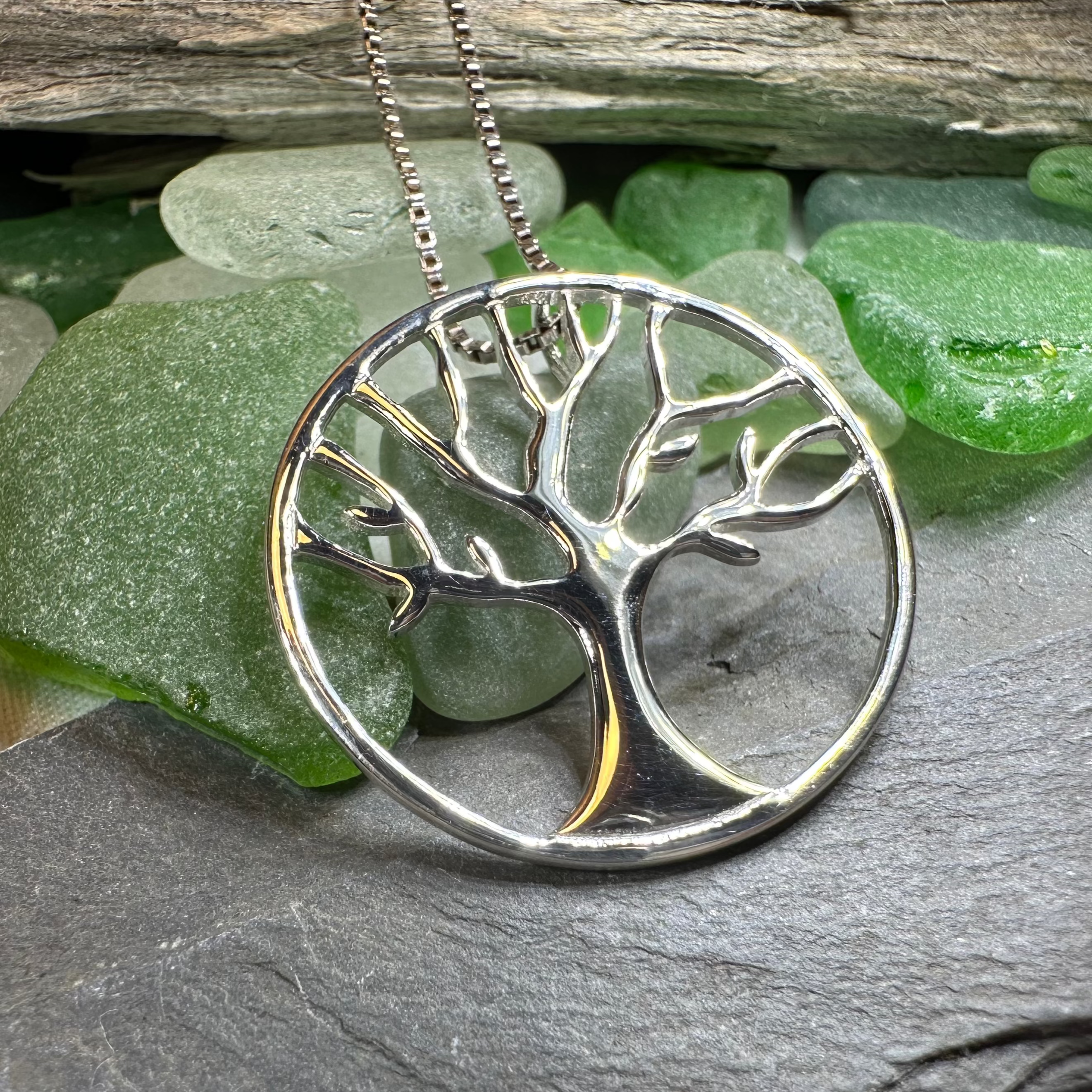 Minimalist Tree of Life Necklace