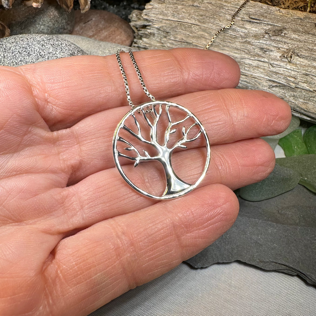 Minimalist Tree of Life Necklace