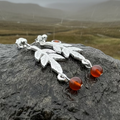 Rowan Tree of Life Earrings - Handmade in Scotland