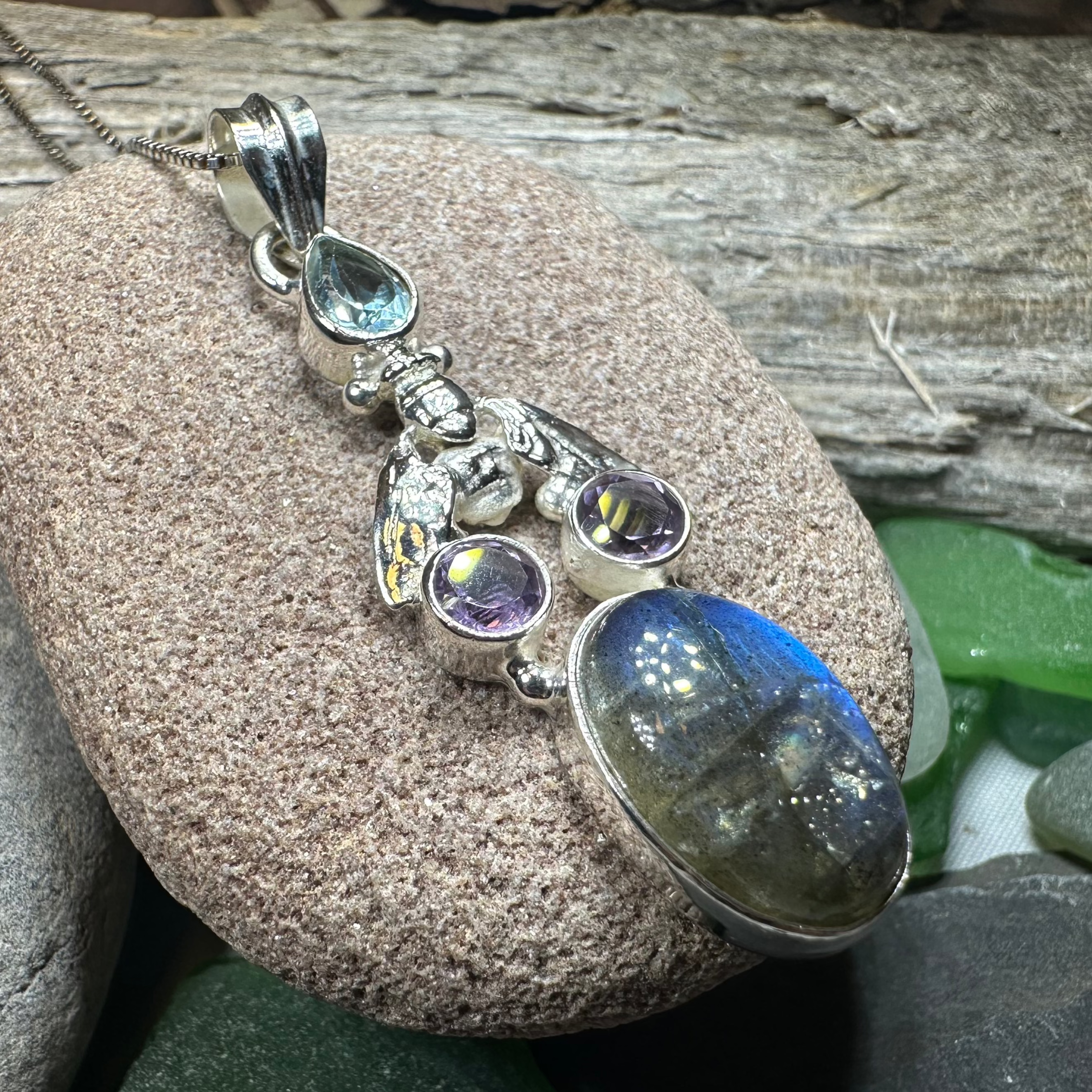 Fairy Dust Bee Necklace