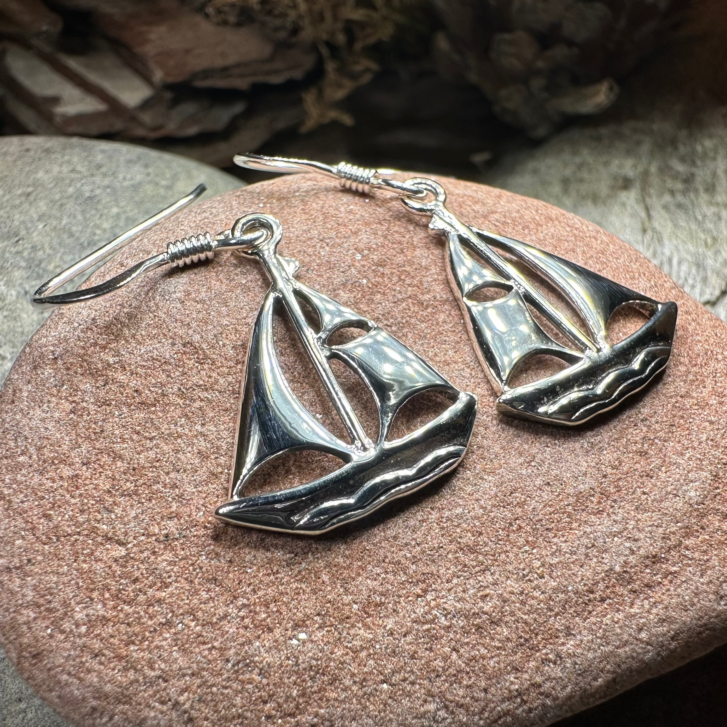 Fairwinds Ship Earrings