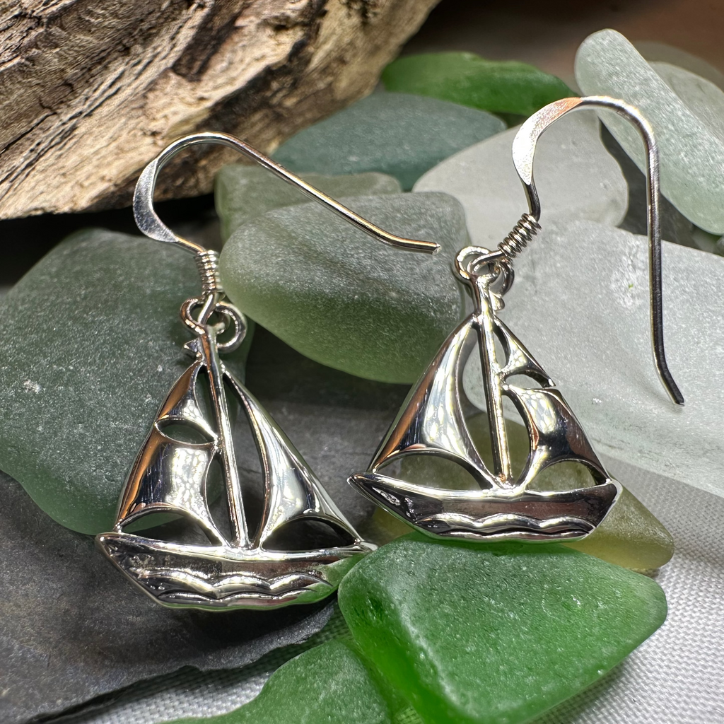 Fairwinds Ship Earrings