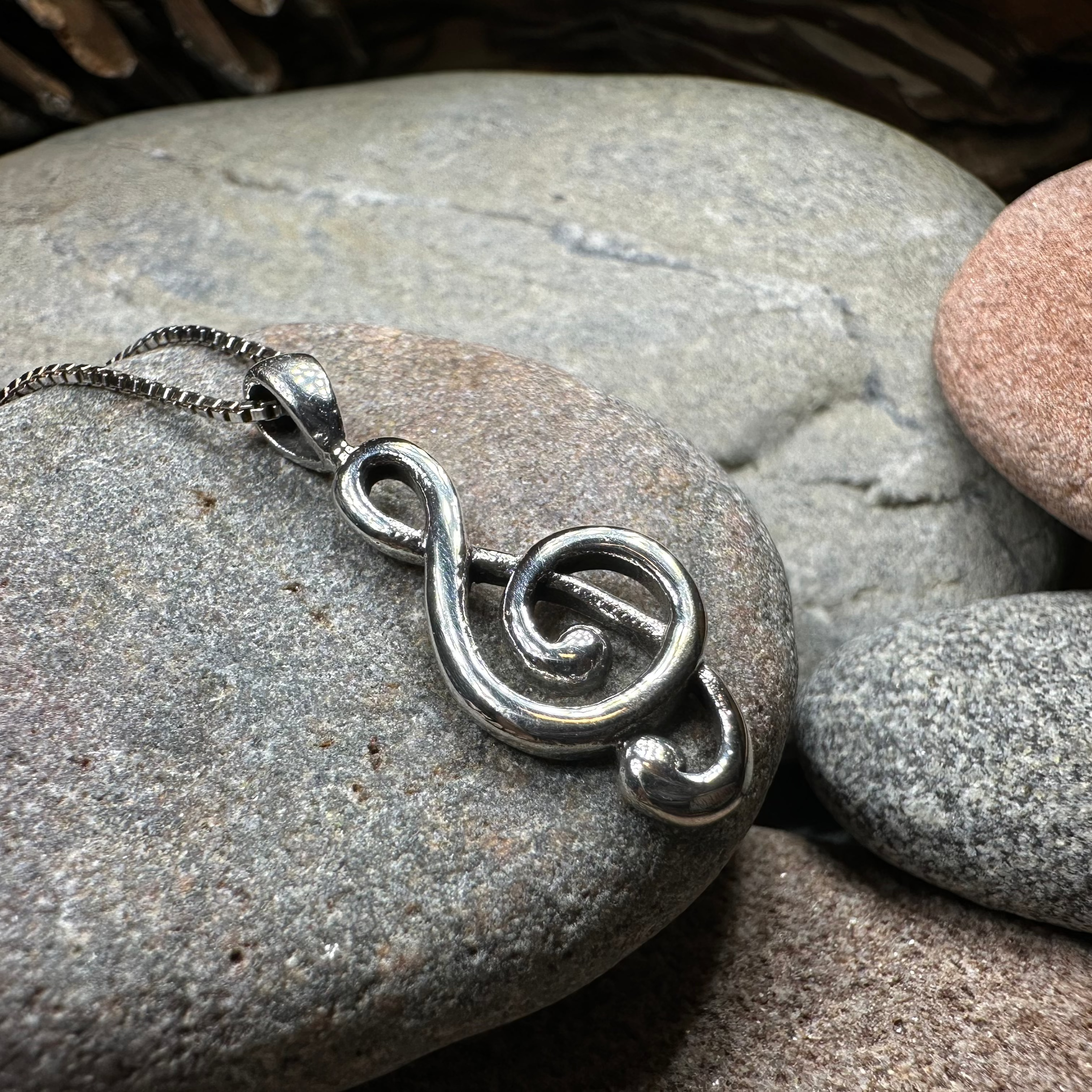 Sweet Music Note Necklace