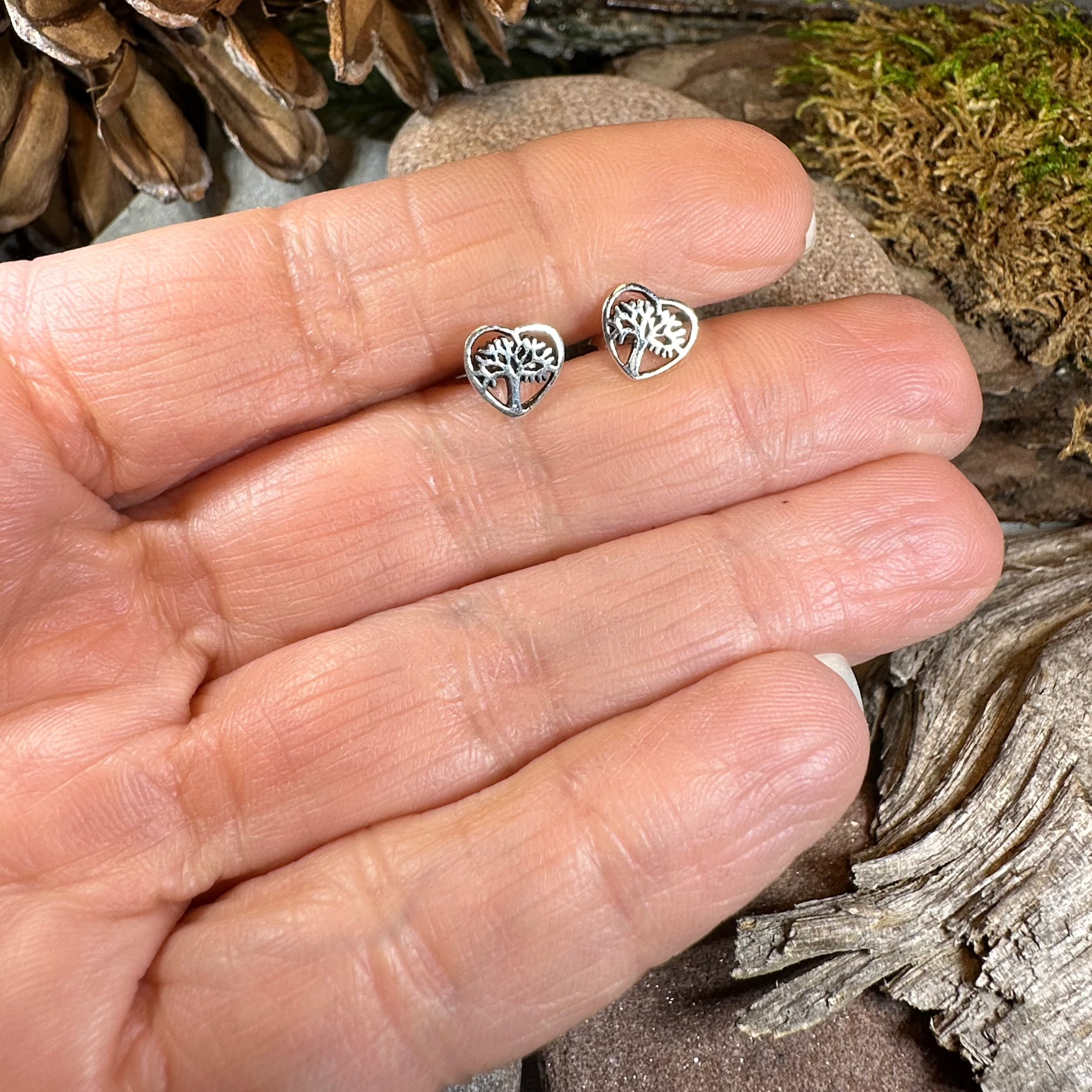 Beag Tree of Life Stud Earrings