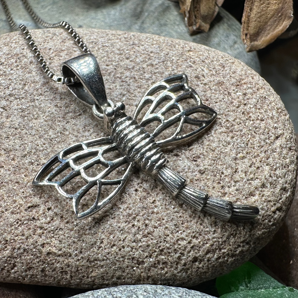 Celtic Dragonfly Necklace