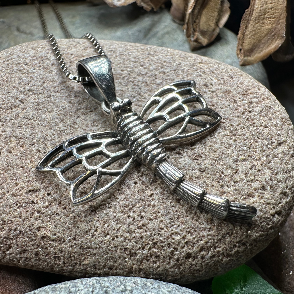 Celtic Dragonfly Necklace