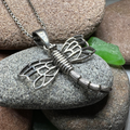 Celtic Dragonfly Necklace