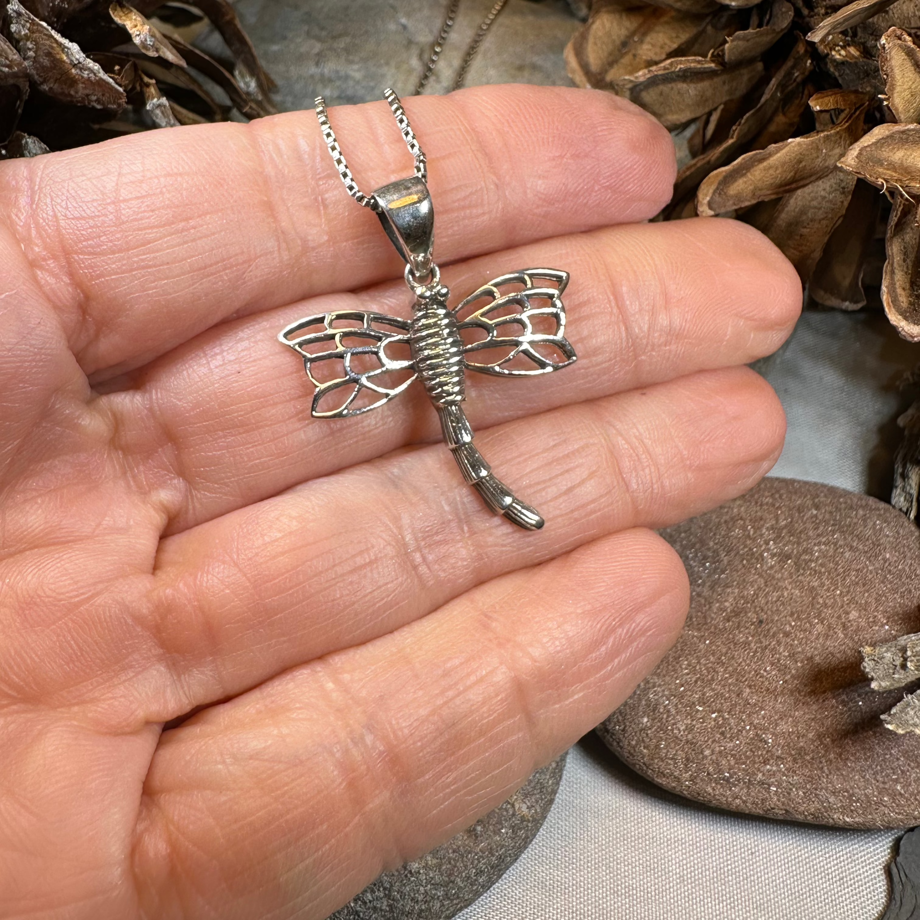 Celtic Dragonfly Necklace