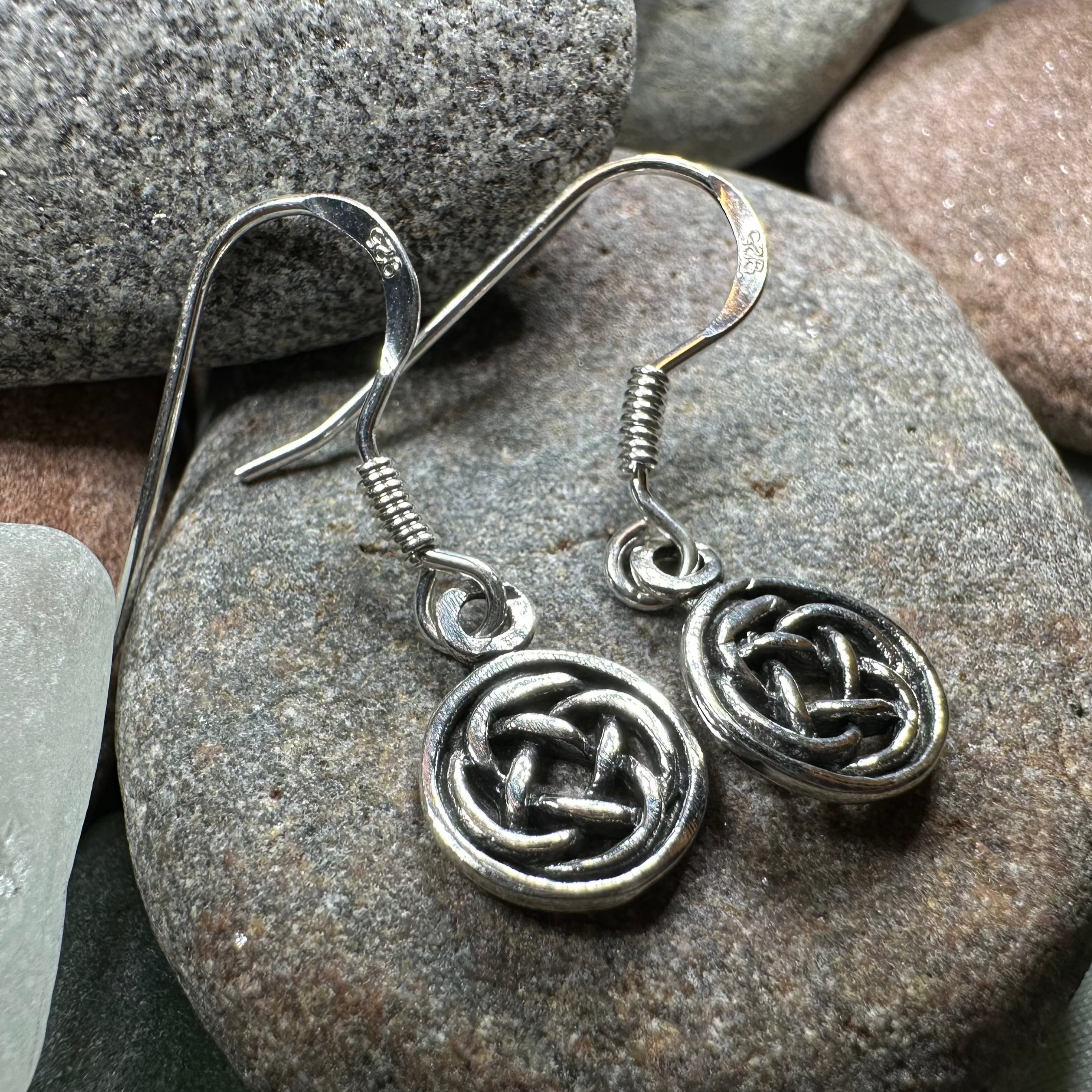 Dainty Dara Knot Earrings