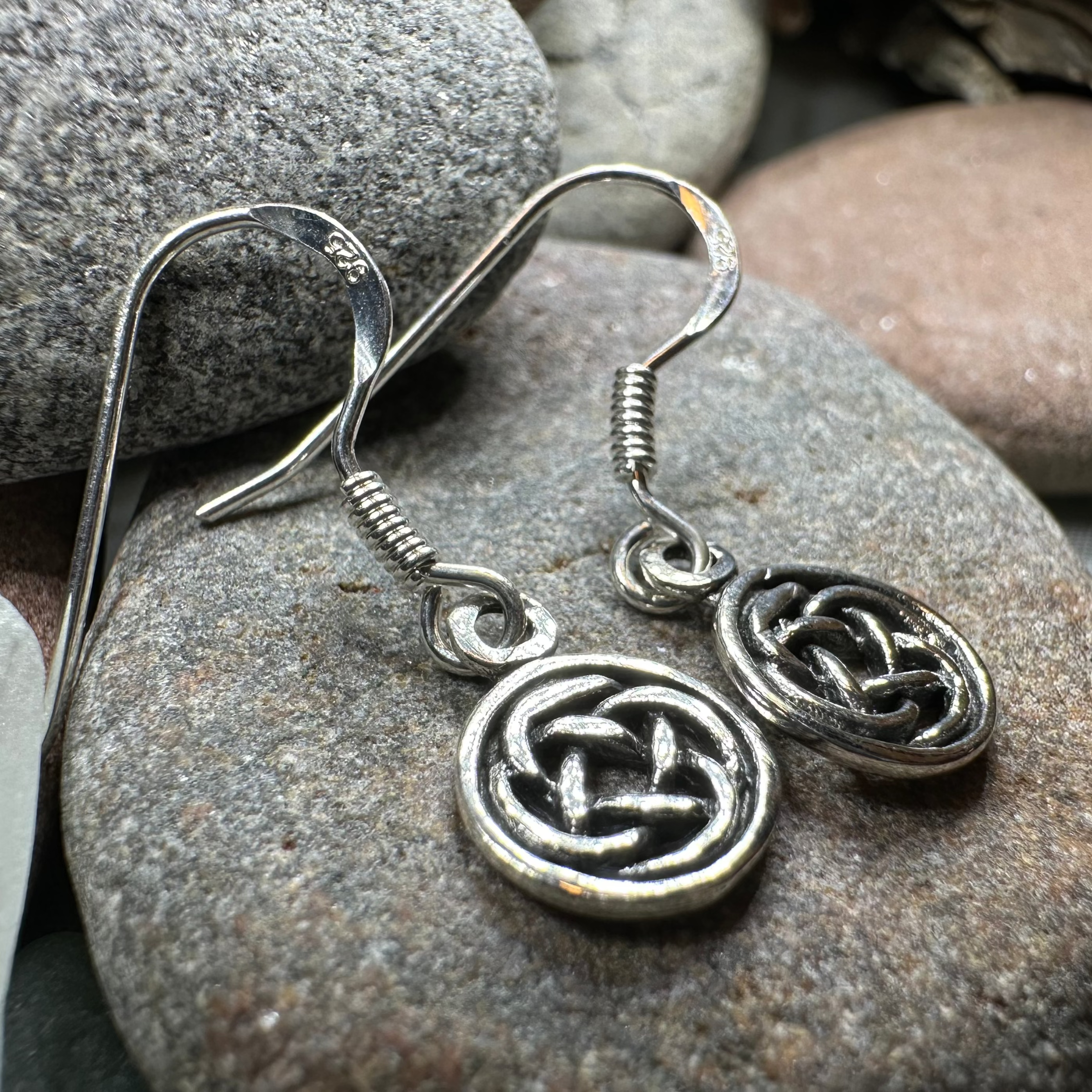 Dainty Dara Knot Earrings
