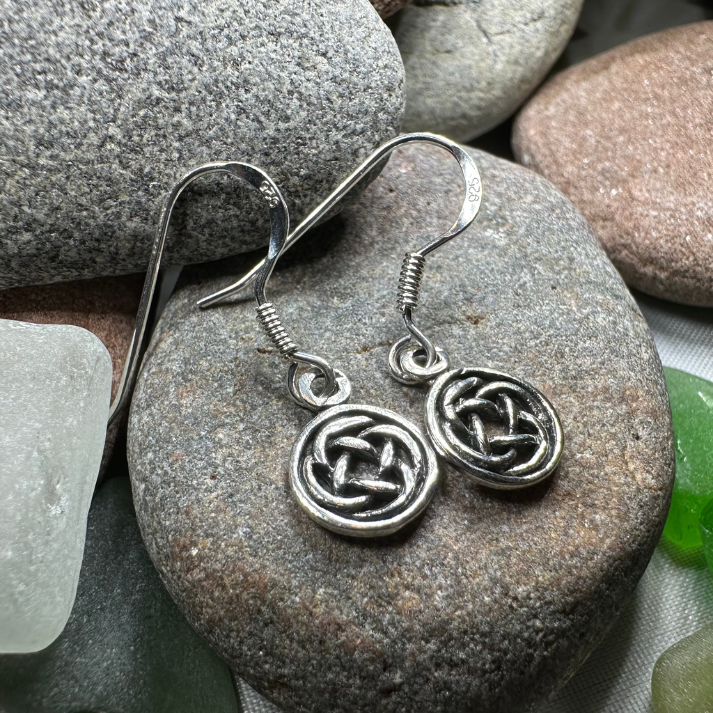 Dainty Dara Knot Earrings