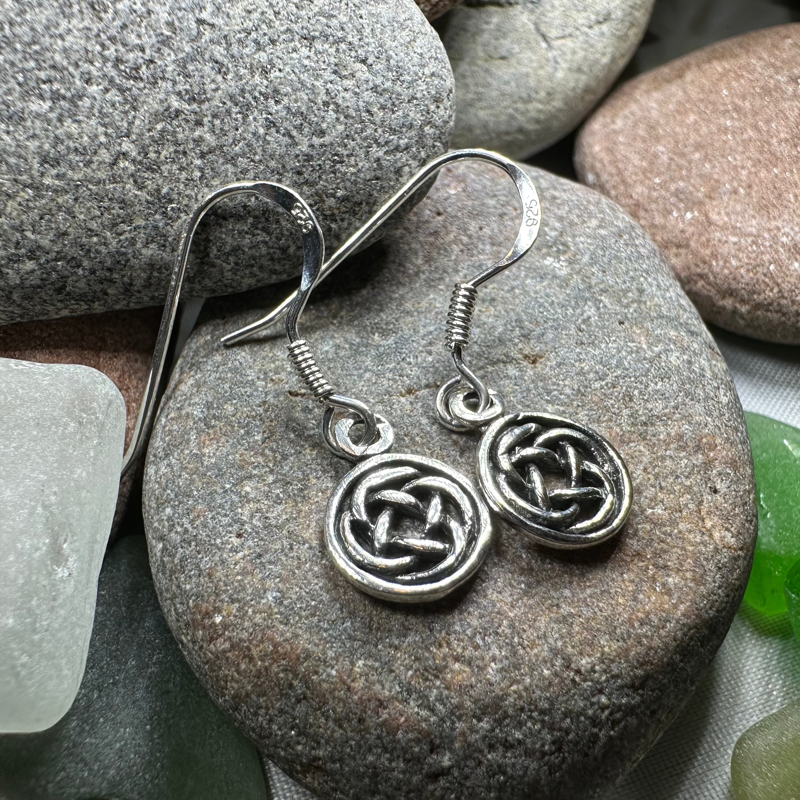 Dainty Dara Knot Earrings