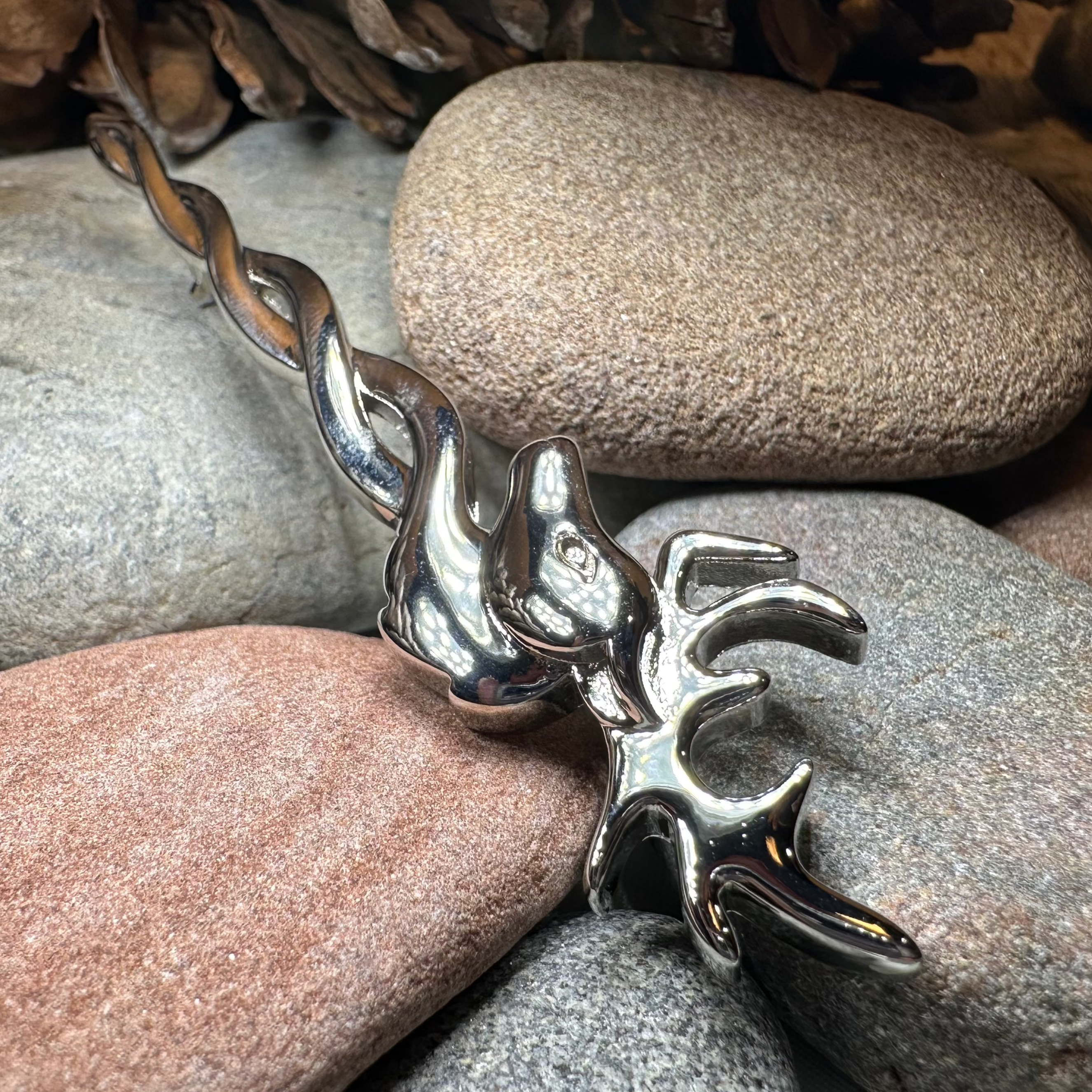 Stag Kilt Pin - Handmade in Scotland