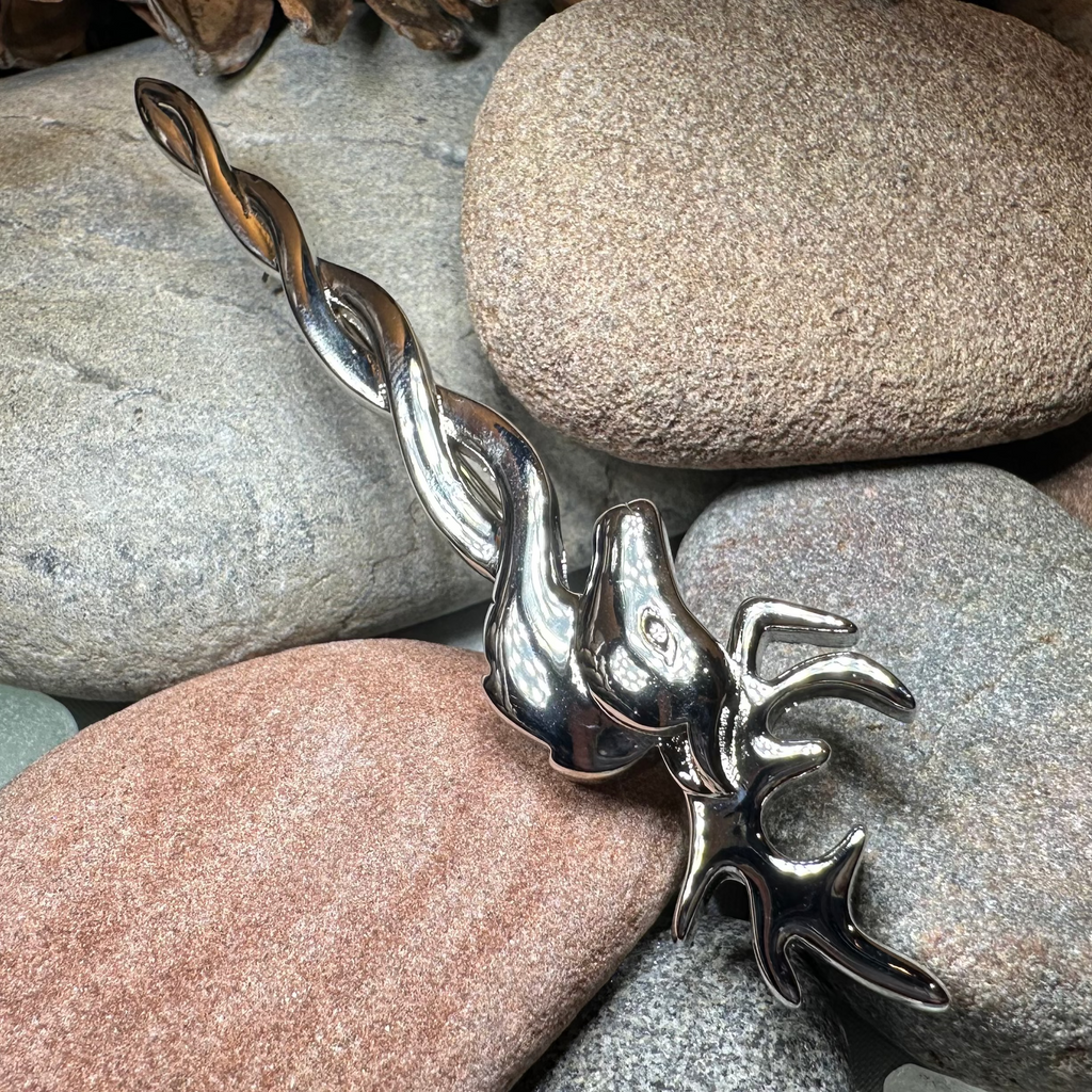 Stag Kilt Pin - Handmade in Scotland