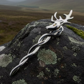 Stag Kilt Pin - Handmade in Scotland