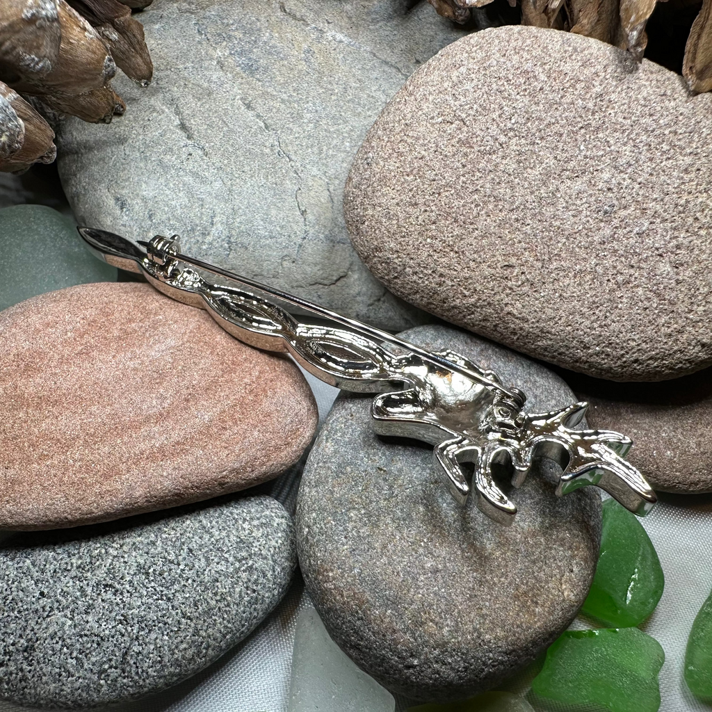 Stag Kilt Pin - Handmade in Scotland
