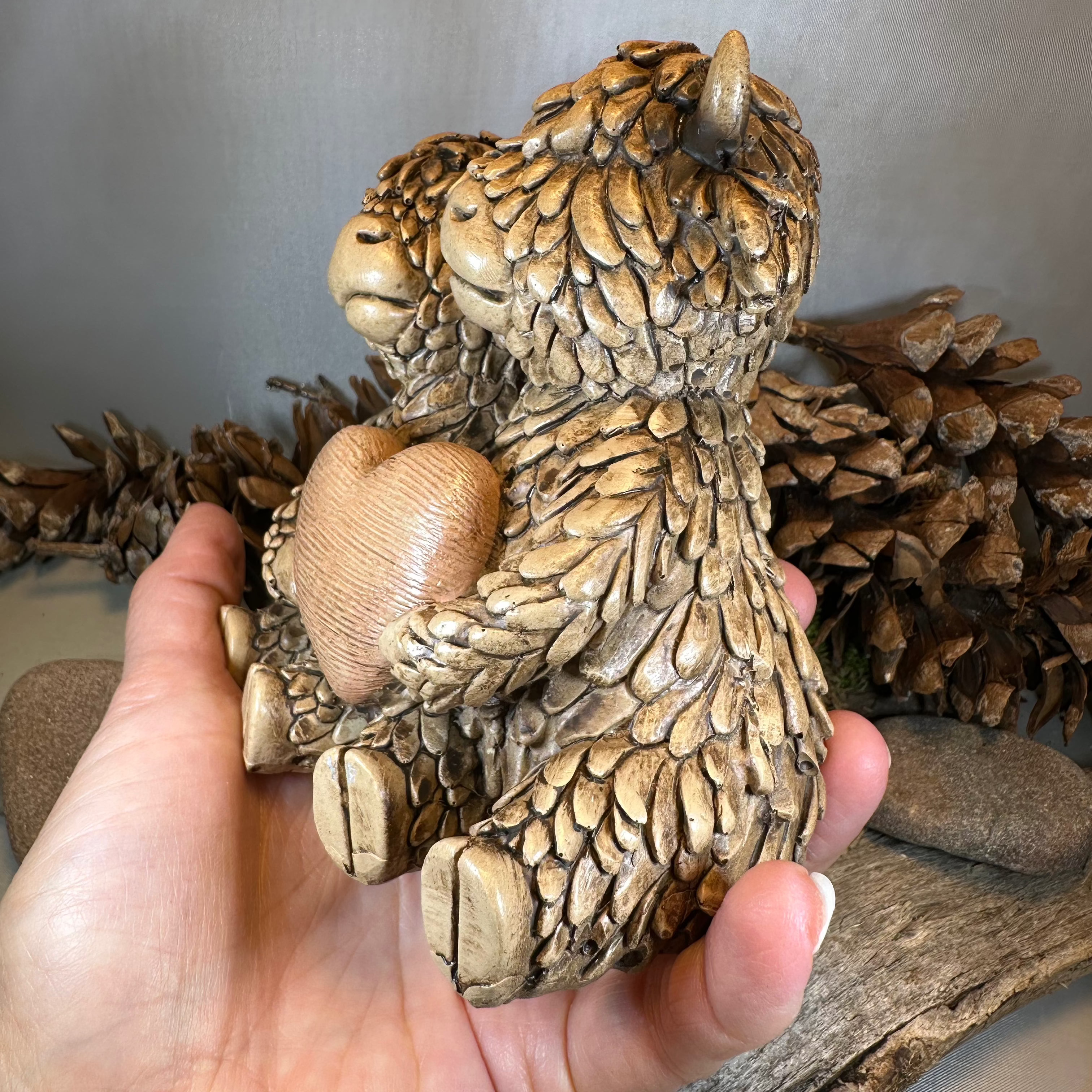 Our Love Highland Cow Figurine