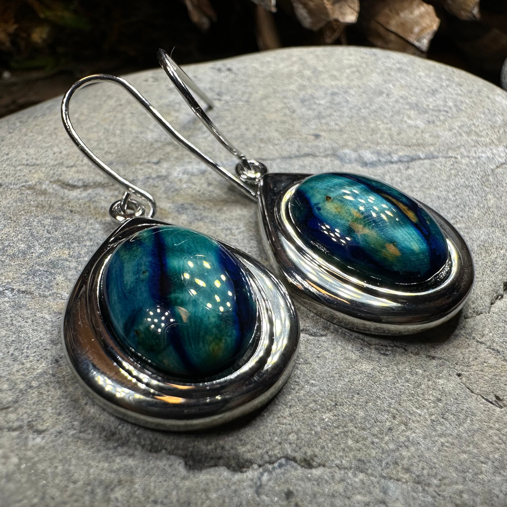 Heathergems Teardrop Earrings - Handmade in Scotland