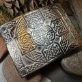 Celtic Cross Kilt Belt Buckle - Handmade in Scotland