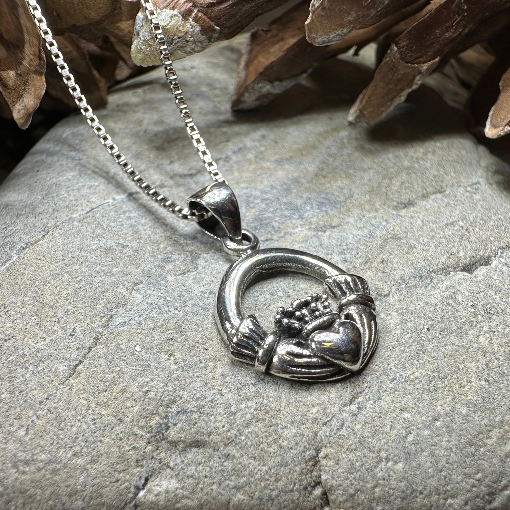 Petite Claddagh Necklace