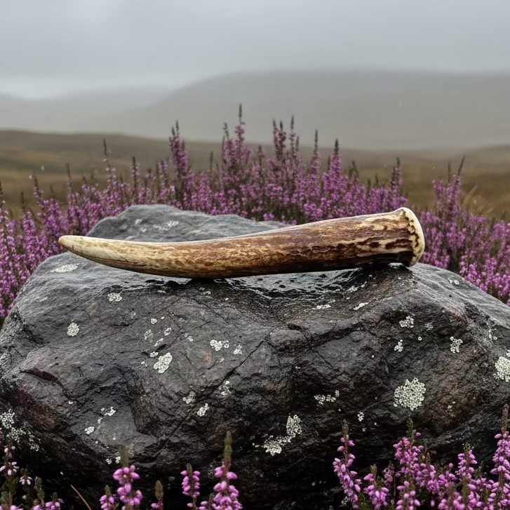 Stag Antler Kilt Pin - Handmade in Scotland