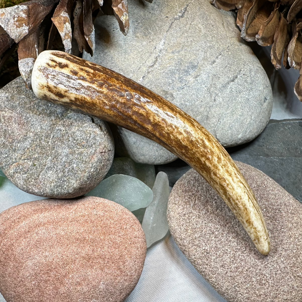 Stag Antler Kilt Pin - Handmade in Scotland
