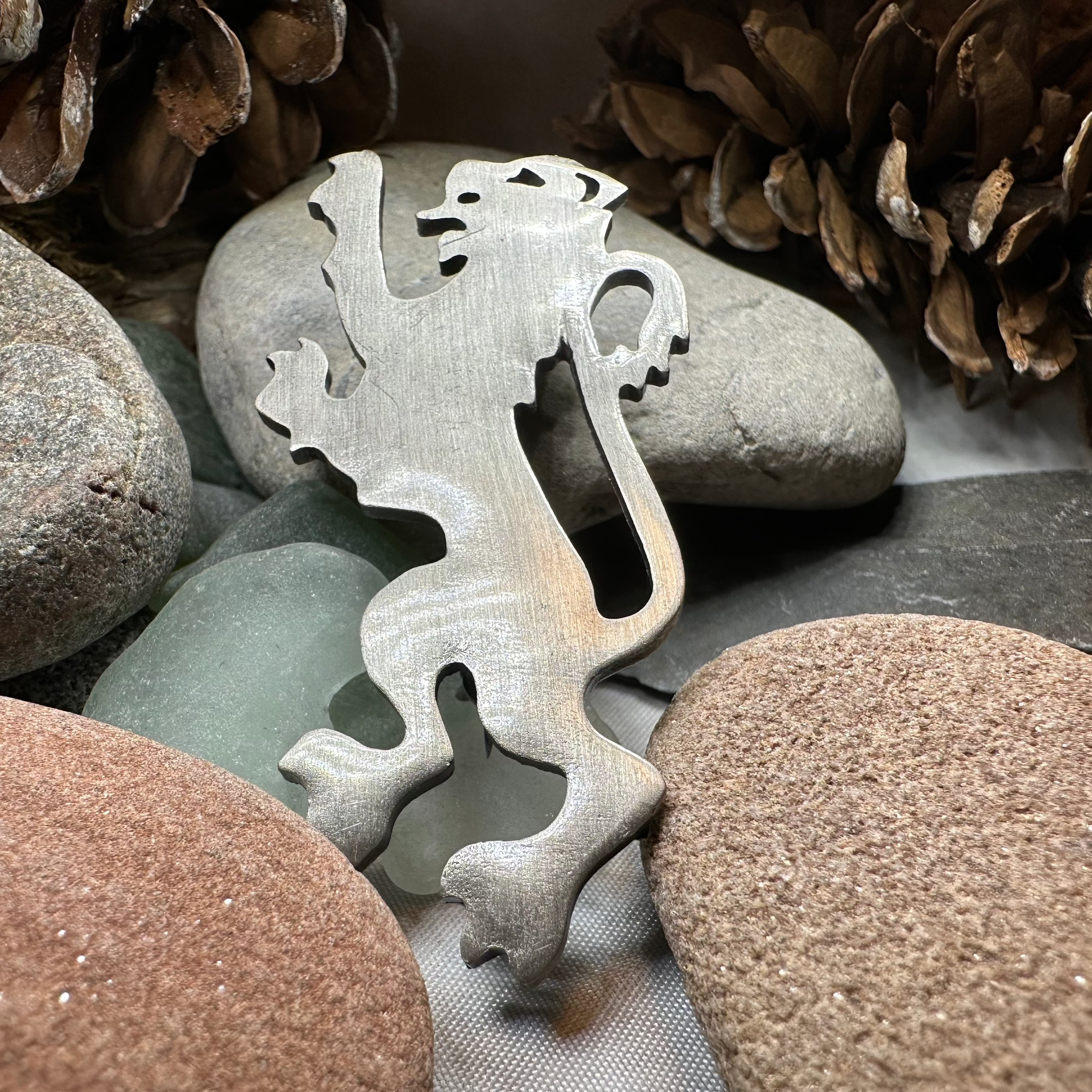 Scots Lion Kilt Pin - Handmade in Scotland