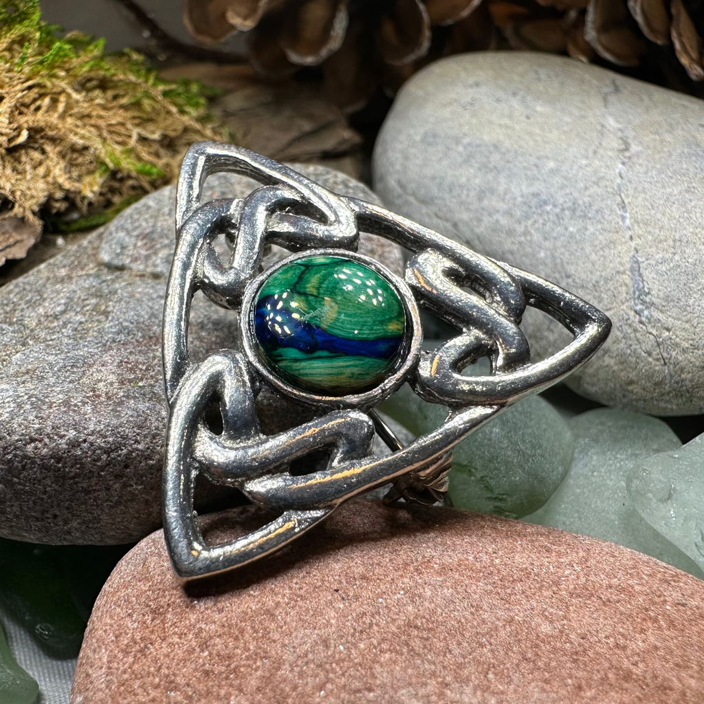 Heathergems Pictish Celtic Knot Brooch - Handmade in Scotland