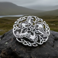 Bryce Celtic Horse Brooch
