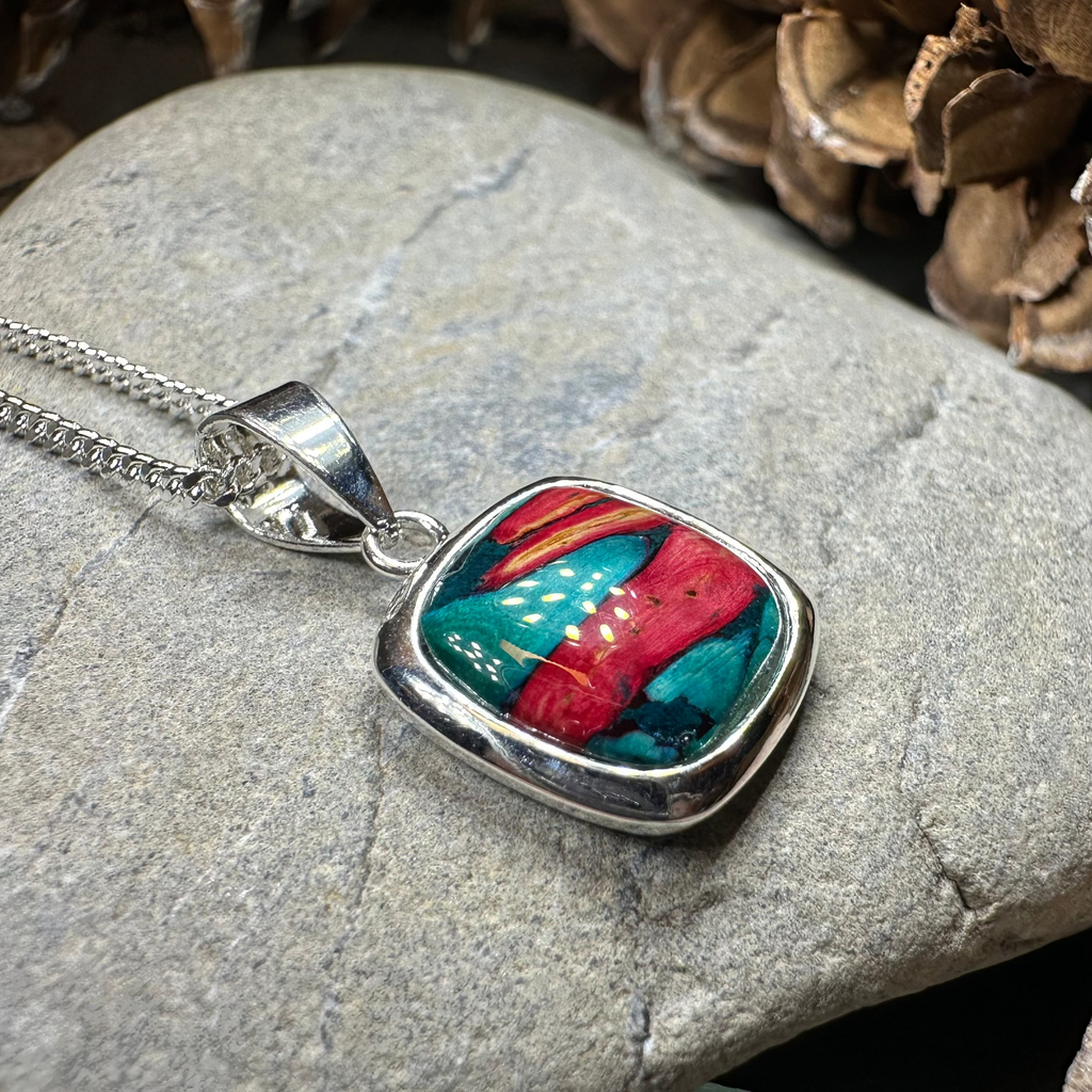 Mira Heathergems Celtic Necklace - Handmade in Scotland