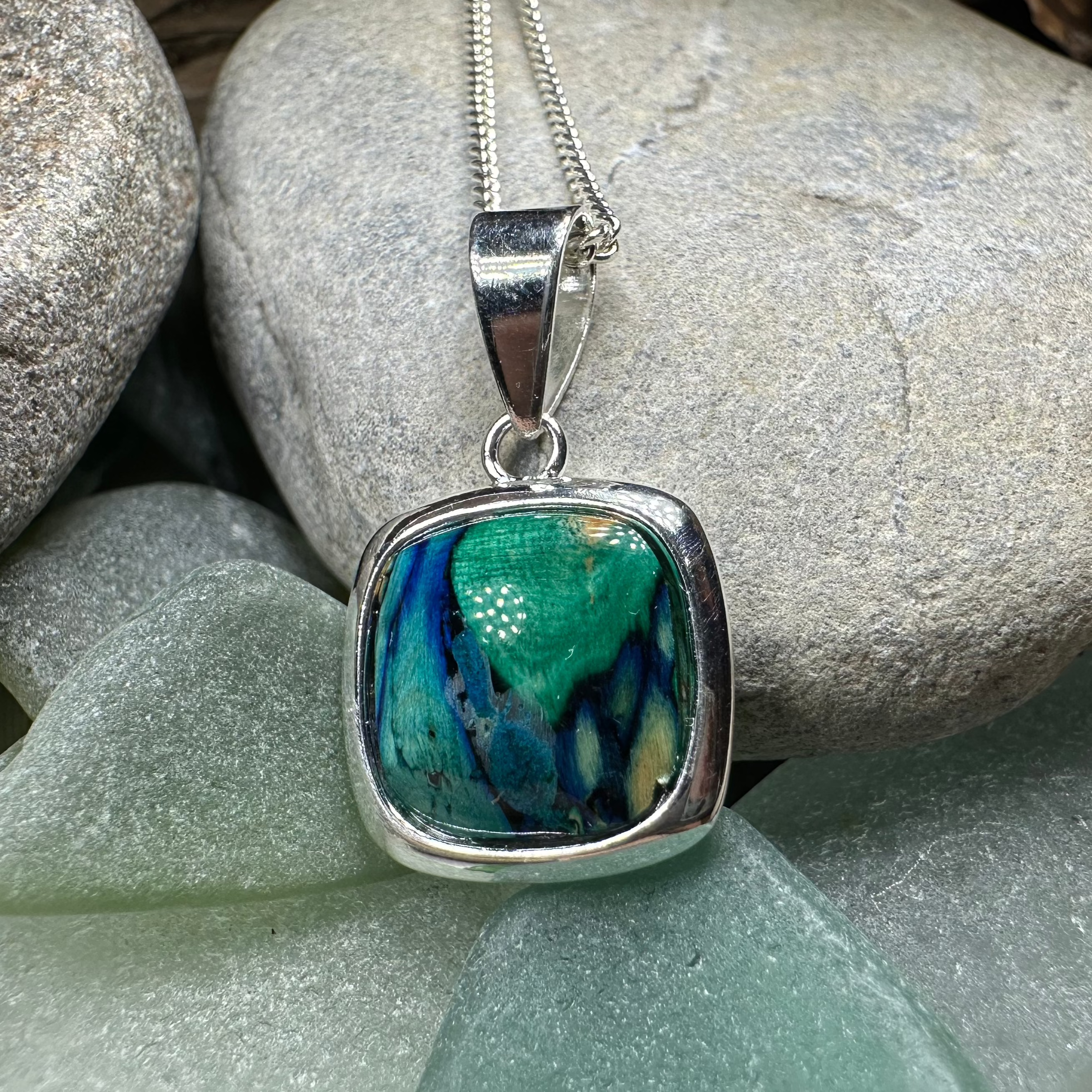 Mira Heathergems Celtic Necklace - Handmade in Scotland
