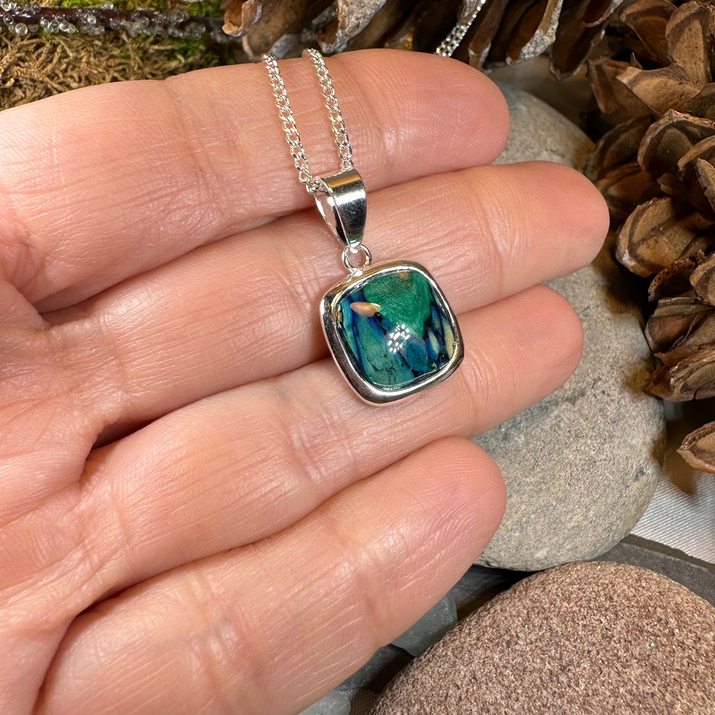 Mira Heathergems Celtic Necklace - Handmade in Scotland