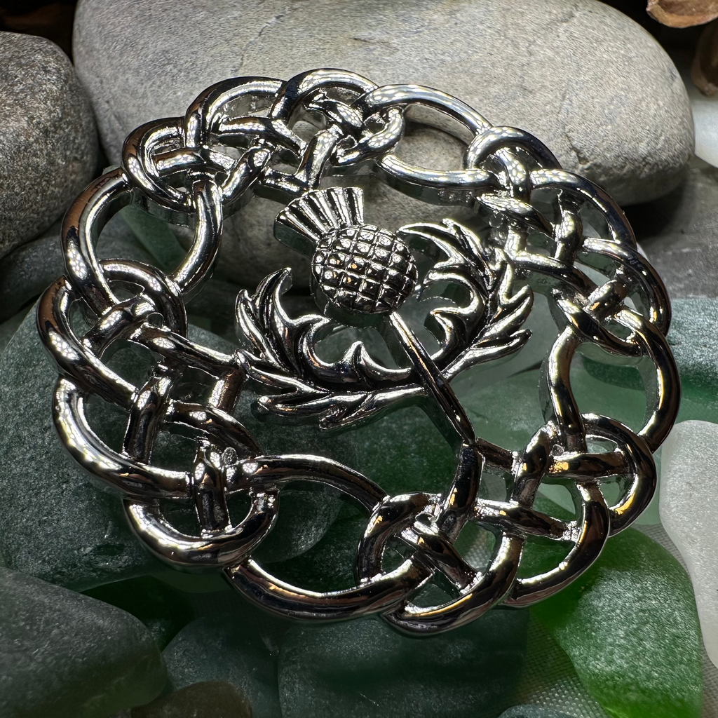 Scottish Thistle Brooch