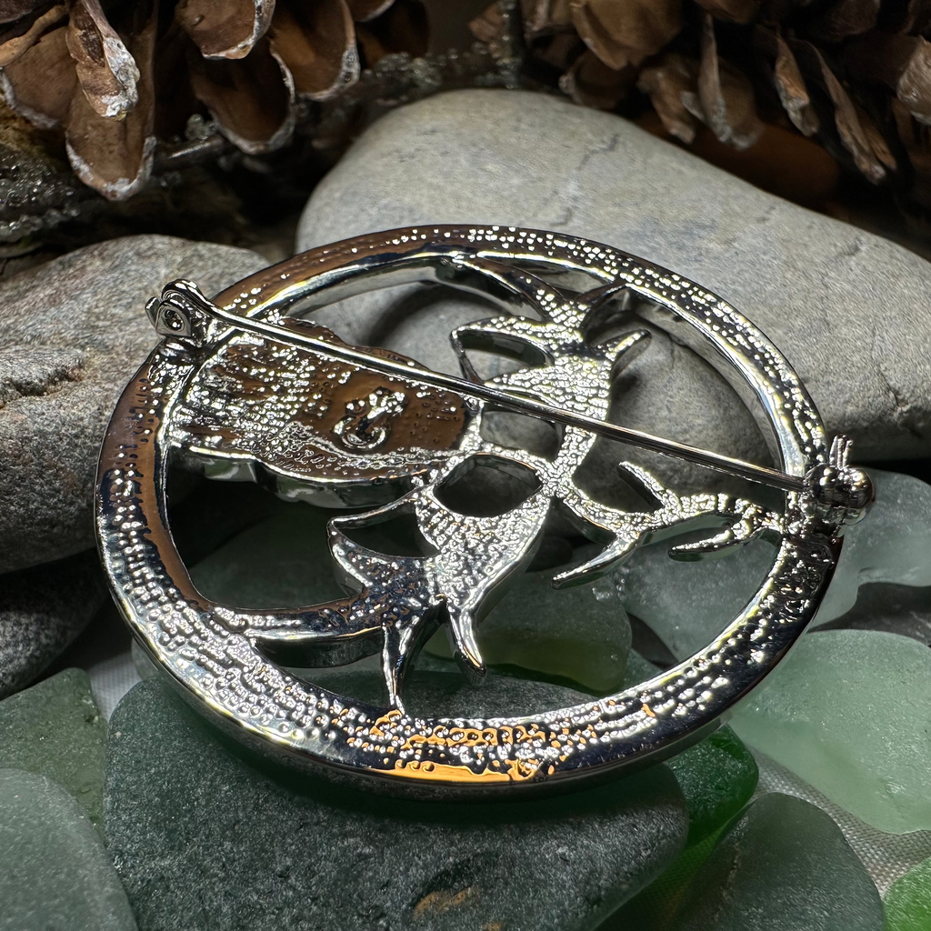 Scotland Thistle Brooch