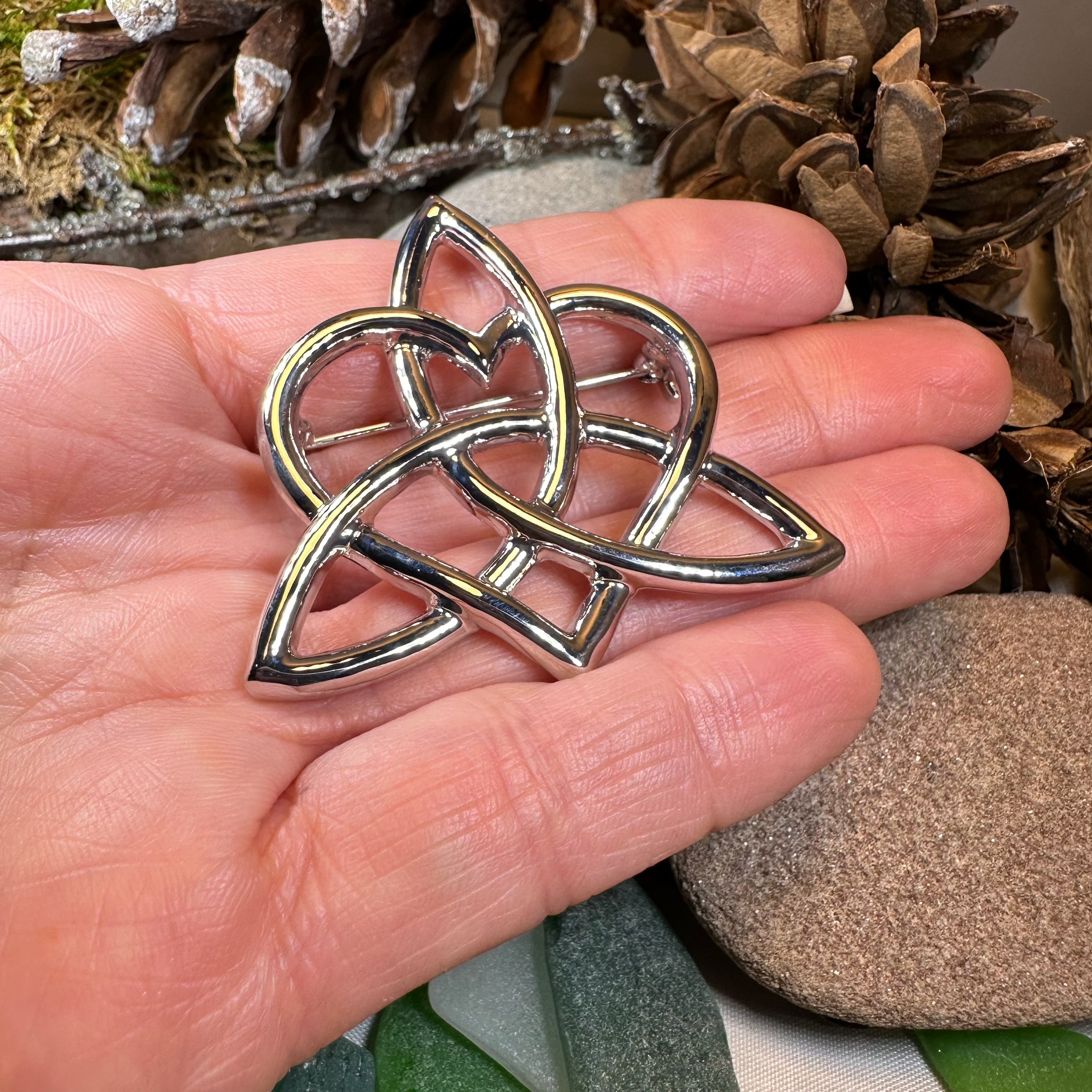 Celtic Love Knot Brooch
