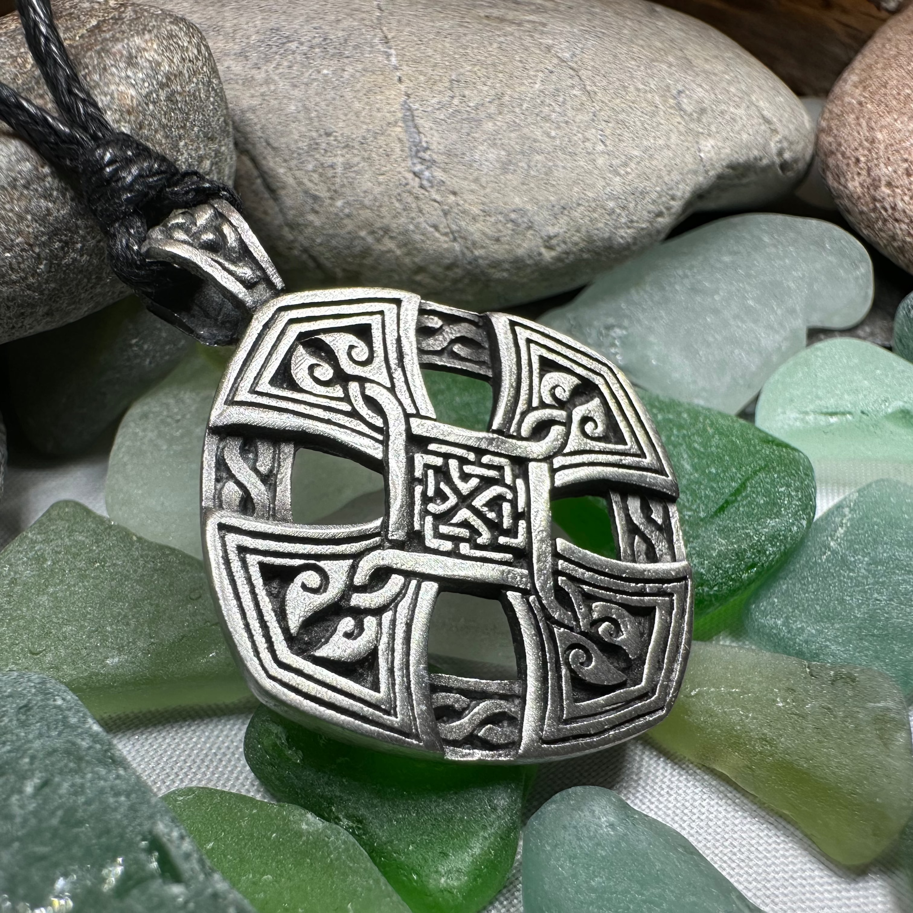 Eternity Celtic Cross Necklace
