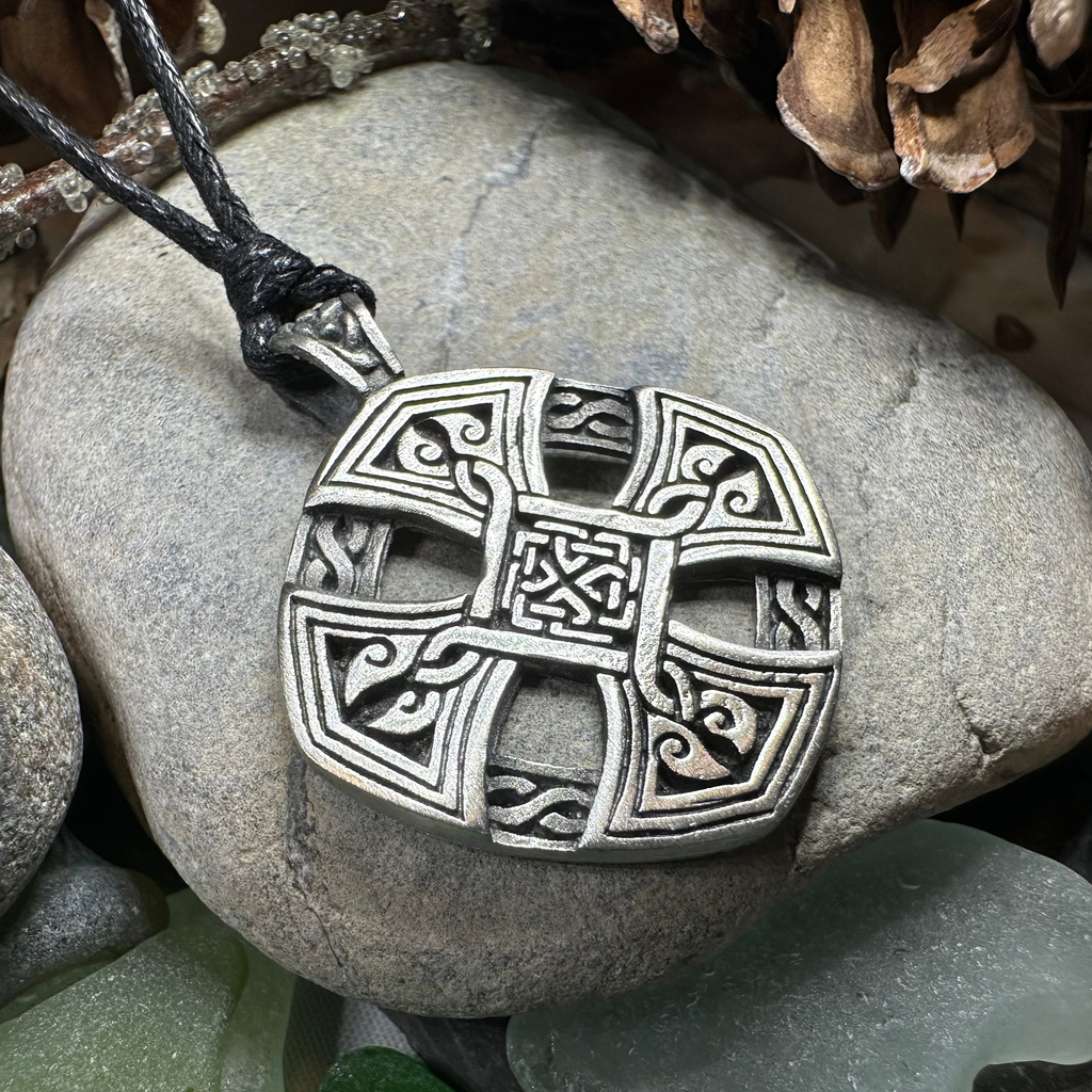 Eternity Celtic Cross Necklace