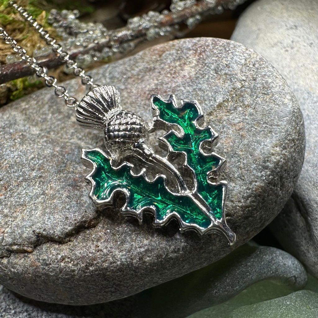 Annis Thistle Necklace